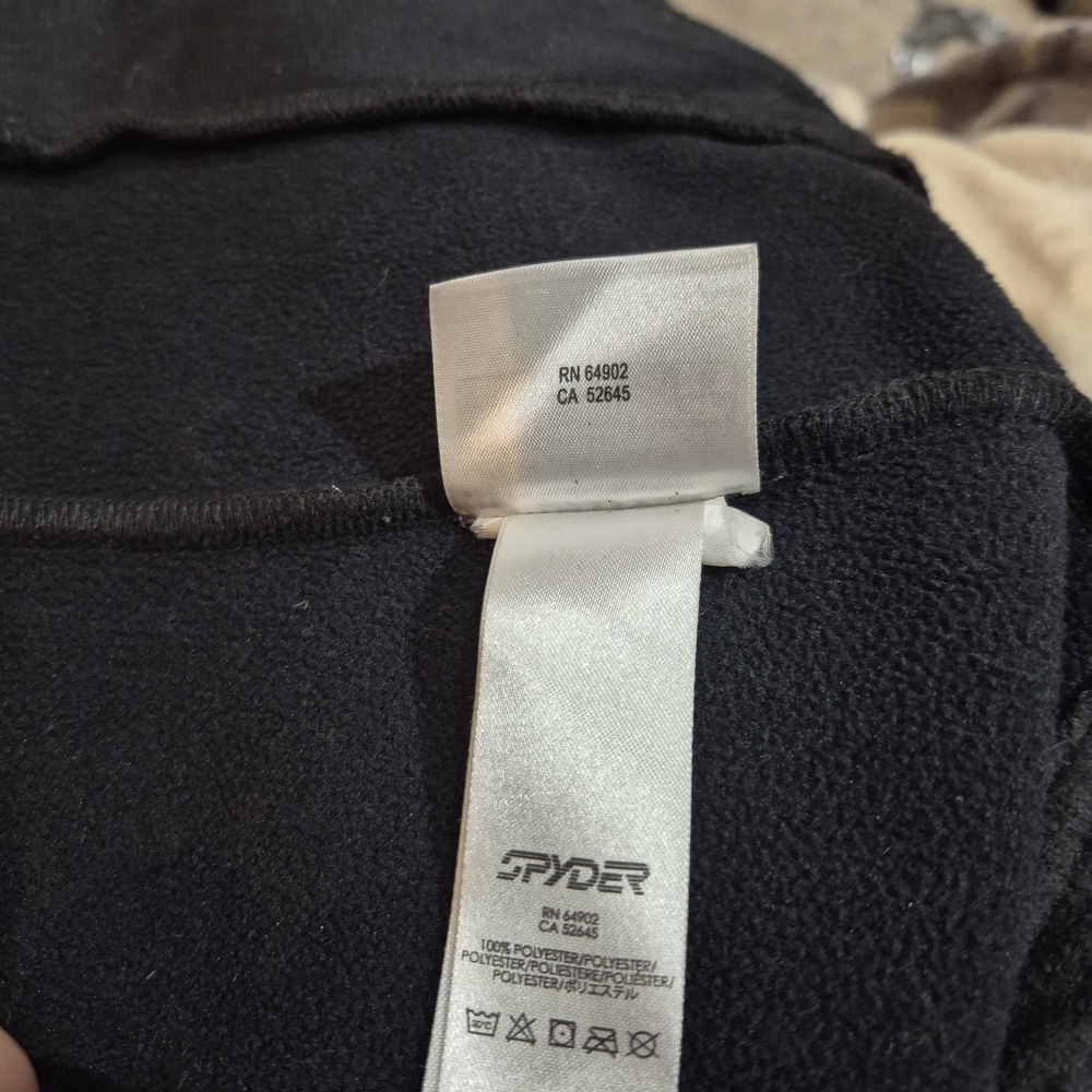 Spyder Women's Black Ski Jacket with Red Details - Picture 4 of 6